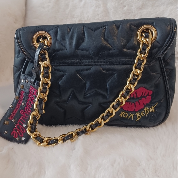 Betseyville by Betsey Johnson Quilted Star Purse - Picture 3 of 4